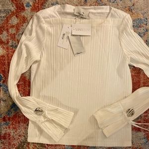 3.1 Phillip Lim White Long Sleeve